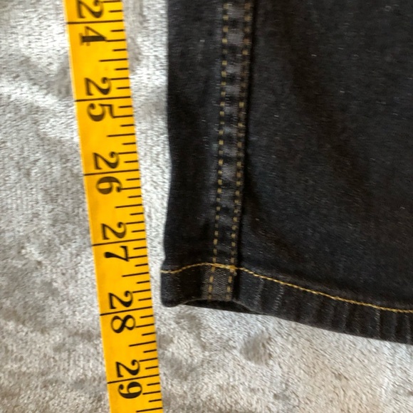 Blair Women Balck Jeans Size 20W Black Elastic Zipper Fly Grunge Plus Size - Picture 14 of 14